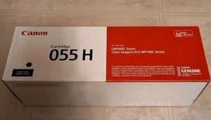 Genuine OEM Canon 055 H High Capacity Black Toner Cartridge LBP660C MF740C NEW - Picture 1 of 5