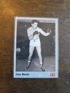 Tarjeta de boxeo All World 1991 (#28 Joey Maxim) - Imagen 1 de 2