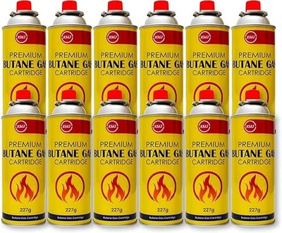 LITETRON BUTANE GAS BOTTLES CANISTERS FOR PORTABLE STOVES COOKERS GRILL HEATERS - Image 1 of 4
