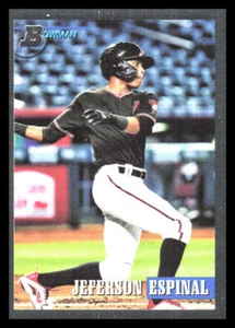 2021 Bowman Heritage Chrome Jeferson Espinal  Prospect 192 Diamondbacks - Picture 1 of 2