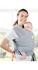 Keababies Baby Wrap Carrier Stretchy Ergo Wraps Infant One Size Fits All Gray