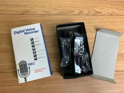 Digital Voice Recorder 4GB USB Rechargeable LCD Display Kit New in Box NIB - Image 1 of 4