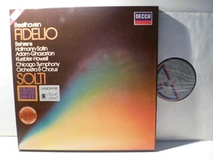 3-LP-Box, Beethoven, Fidelio, Solti, Chicago Symphon Orchestra, 1980, Mint - Picture 1 of 3