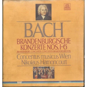 Bach, Harnoncourt 2x MC7 Brandenburgische Konzerte Nos. 1-6 / Nuova - Imagen 1 de 2