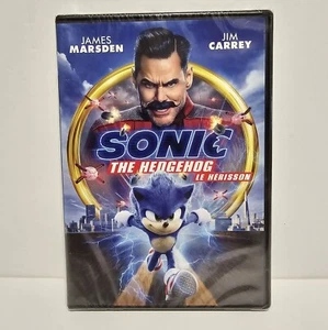 DVD de la película Sonic The Hedgehog (bilingüe - inglés y francés) nuevo sellado - Imagen 1 de 3
