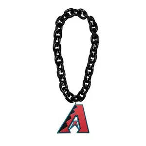 Arizona Diamondbacks MLB Fan Chain 3D Foam Necklace 4 Colors! - Picture 1 of 1