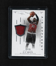 O.J. Mayo 2013-14 National Treasures AIR APPARENT Jersey #/99 Bucks Maverick USC