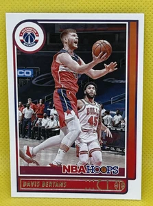 Davis Bertans 2021-22 Panini NBA Hoops #130 Washington Wizards - Picture 1 of 2