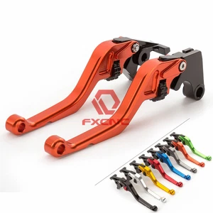 For R1200GS 2004 05-2012 CNC Thumb Wheel Rollera Clutch Brake Levers Set Orange - Picture 1 of 11