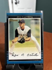 2002 Bowman Jose Bautista Rookie Card #421 - Free Shipping!