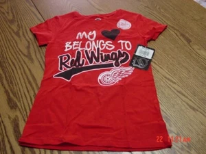 Girls Detroit Red Wings Shirt by NHL - Picture 1 of 3