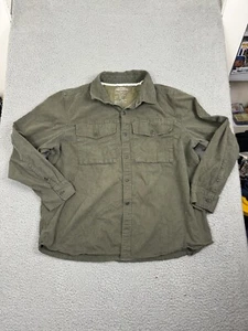 REI Coop Shirt Mens Extra Large Green Long Sleeve Outdoor Hiking - Picture 1 of 7