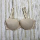 Cuup Womens Size 36E Cream The Demi Spacer and Mesh Bra