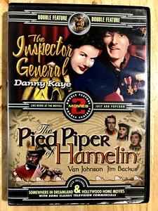 The Inspector General (1949) / The Pied Piper of Hamelin (1957) (DVD 2002 VG) - Picture 1 of 5
