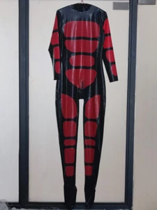 Goma Látex Goma Uniforme Cosplay Traje Ganzo Traje Fiesta Fijo Hombres XXL - Imagen 1 de 1