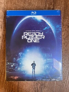 Ready Player One w. Steelbook (Blu-ray, 2018, Region Free) *BRAND NEW/SEALED* - Picture 1 of 3