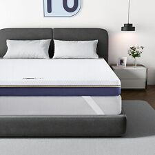 BedStory Topper 100x200, 10cm Höhe H3&H4 Gel Memory Foam Topper, Öko-TEX® Zer...
