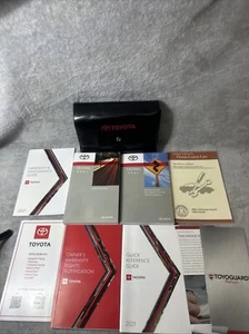 2021 Toyota Tacoma Owner's Manual Set, Comes With Navigation Book And Case New - Picture 1 of 9