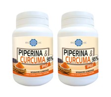 PIPERINA e CURCUMA Più, Plus al dimagrimento e metabolismo. OFFERTA per 2 mesi.