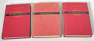 Three (3) Ogden Nash Books - Picture 1 of 3