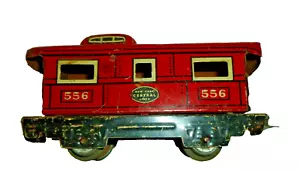 Marx Prewar 4 Wheel NYC 556 Caboose - Picture 1 of 7