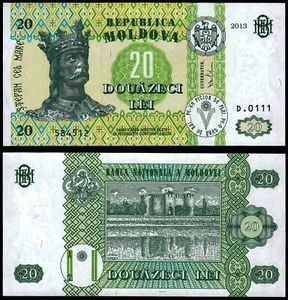 Moldawien 20 LEU (P13j) 2013 UNC - Bild 1 von 1