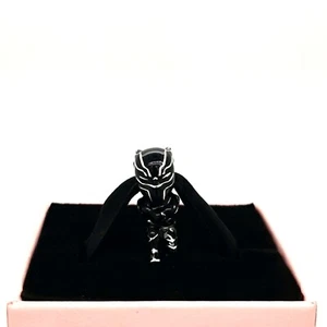 GENUINE PANDORA x DISNEY x MARVEL The Avengers Black Panther Charm 790783C01 - Picture 1 of 4