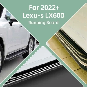 Fixed Running Board Side Steps Fits for LEXUS LX J310 500d 600 2022 2023 2024 - Picture 1 of 10