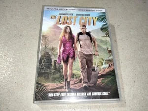 The Lost City 4K Ultra HD/Blu-ray/DVD Sandra Bullock Channing Tatum Adventure - Foto 1 di 2