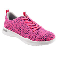 Softwalk Sampson S1713-730 Womens Pink Leather Lifestyle Trainers Shoes