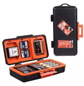 LYNCA Camera Battery & Memory Card Case Professional Water-Resistant Shockproof - Picture 1 of 8