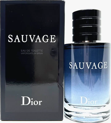 CHRISTIAN DIOR SAUVAGE EAU DE TOILETTE SPRAY MASCULINO 2,0 Oz/60 ml NOVO EM FOLHA!!! - Imagem 1 de 4