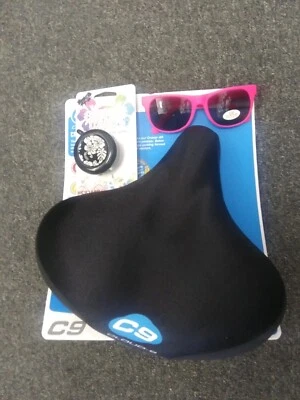 Asiento de gel Cloud 9 Beach Cruiser (¡el mejor!) Gafas de sol Hybiscus Bell y rosa. Foto 1 de 4