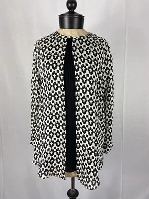 Blusa manga larga seda negra ETRO talla 44 Foto 1 de 3