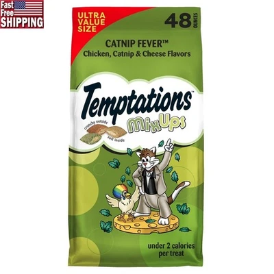 Pollo hierba gatera sabor queso golosinas dentales gatos crujientes bocadillos suaves tina nuevo Foto 1 de 4