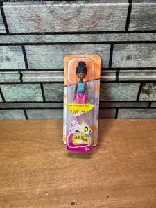 Mattel Barbie On The Go 4" Black Doll w Dark Hair Pink Pants, Free QuikShip - Picture 1 of 2