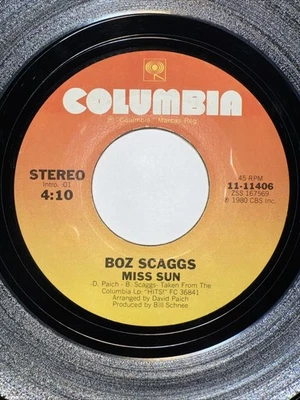 BOZ SCAGGS 45 Miss Sun / Dinah Flo - Image 1 of 2