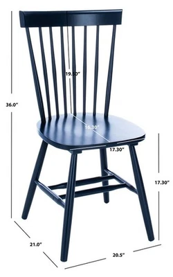 Safavieh PARKER SPINDEL SIDE CHAIR, Reduced Price 2172767151 AMH8500H-SET2 - Image 1 of 4
