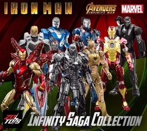 Iron Man ZD Toys Action Figuren Maßstab 1:10 Infinity Saga Mark 1 - 85 NEU OVP - Bild 1 von 39