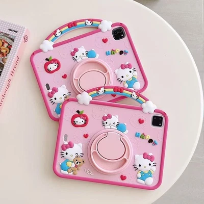 Katie Cat Kids Case Cover For iPad 11th A16 10th 10.9" 9 8 7 mini 7 6 Air Pro 11 - Image 1 of 4