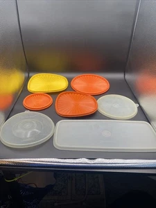 lotto coperchi tupperware vintage (8) vedi descrizione per coperchio # - Foto 1 di 8