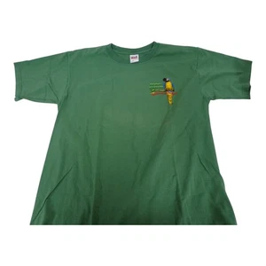 T-Shirt Jimmy Buffett 2011 Welcome To Fin Land Large grün Konzert 100 % Baumwolle - Bild 1 von 19