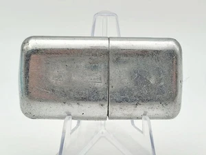 Benzinfeuerzeug MilitĂ€r Vintage Metall Armee RauchgerĂ€t SammlerstĂŒck Grabenkunst - Bild 1 von 12