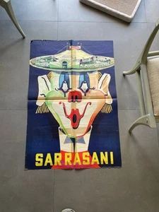 Antique circus poster 119x80 cm, circus poster 1968, circus poster Sarrasani - Picture 1 of 14