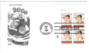 ArtCraft FDC 1999 33c Welcoming the Millennium PB4 SC # 3369 - Bild 1 von 1