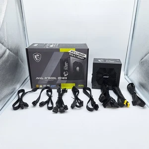 MSI MAG A750GL PCIE 5 & ATX 3.0 Power Supply 80 Plus Gold Certified 750W ATX PSU - Afbeelding 1 van 6