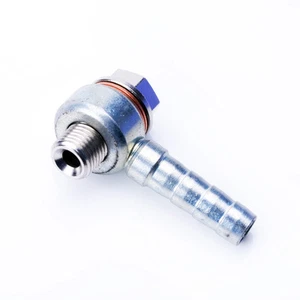 TRITDT M12x1.25 Turbo Banjo Bolt and Pipe Kit to 3/8" Hose Barb - Picture 1 of 2