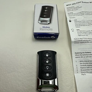 Ecolink WST-101 kabellose Fernbedienung mit 4 Tasten Neu - Bild 1 von 3