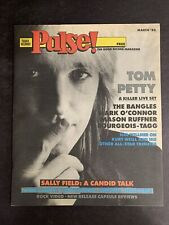 PULSE MAGAZINE *  Tom Petty * VERY RARE * March 1986 * Tower Records #OS