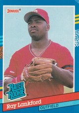 RAY LANKFORD 1991 Donruss RC ROOKIE